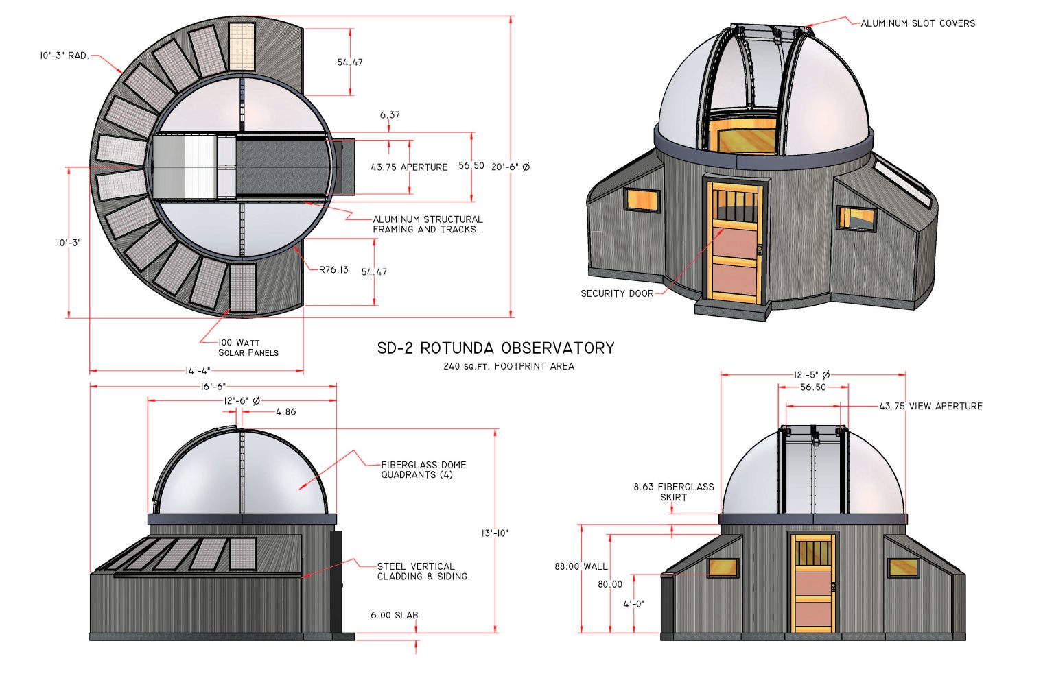 Rotunda Assembly The SD-1 Rotunda Astronomical Observatory